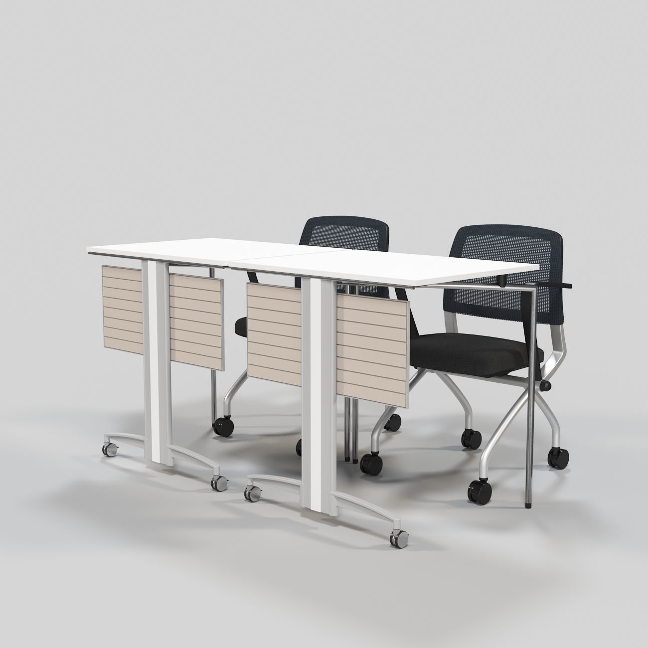 Fursys VIM Chair Table 3D model_3