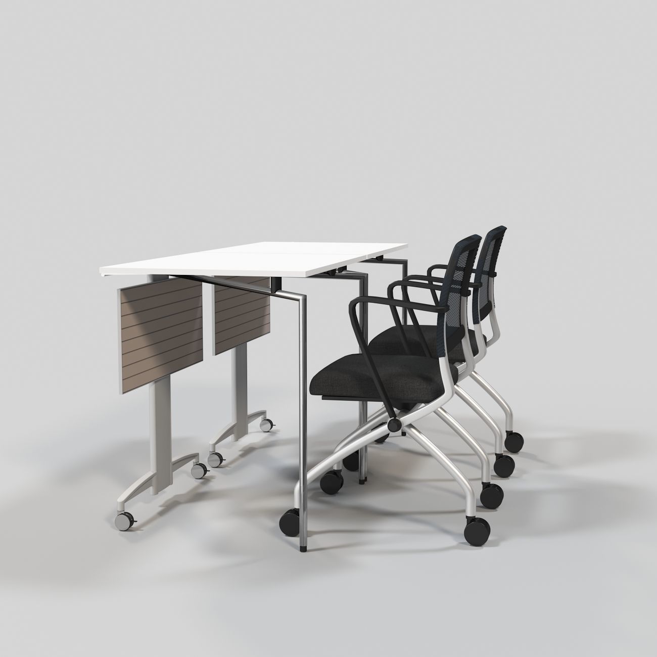 Fursys VIM Chair Table 3D model_5