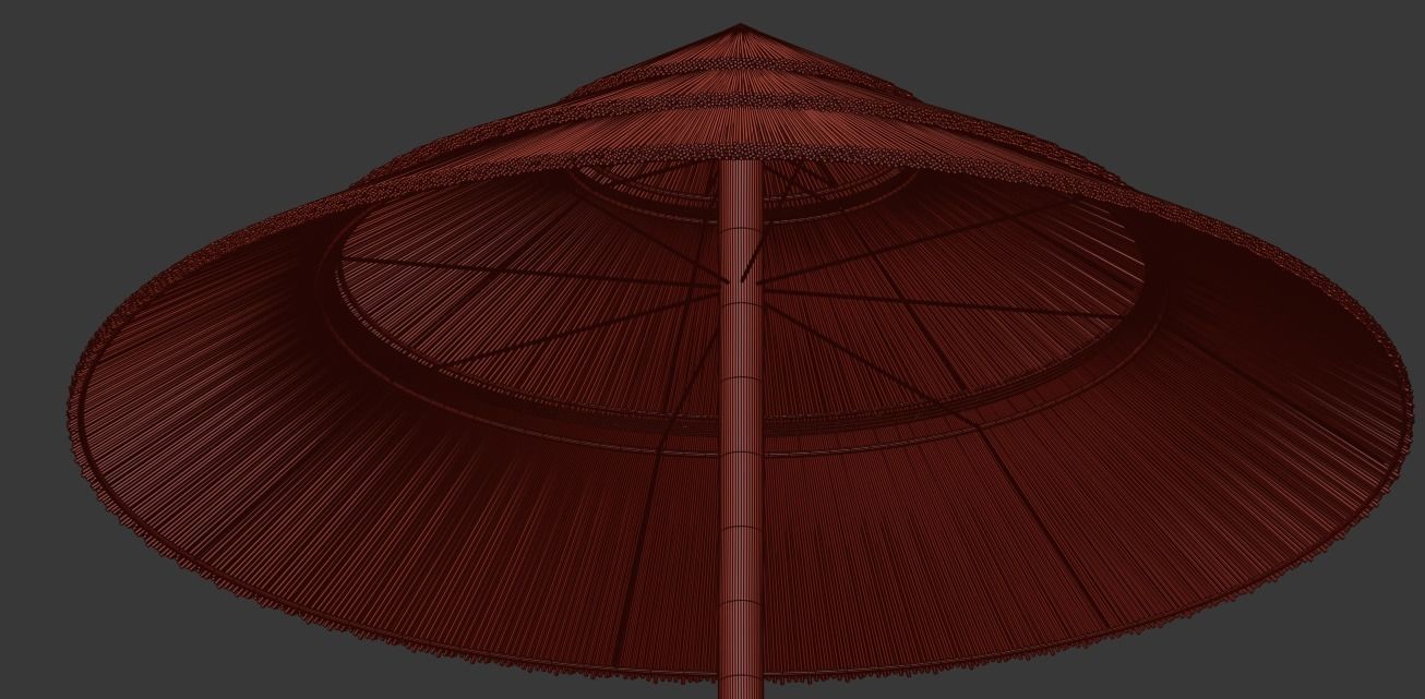 Exotic  Ombrelloni 3D model_13