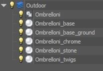 Exotic  Ombrelloni 3D model_14