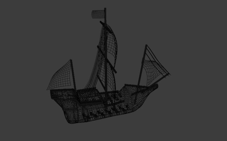 Ship In Bottle 3D model_4