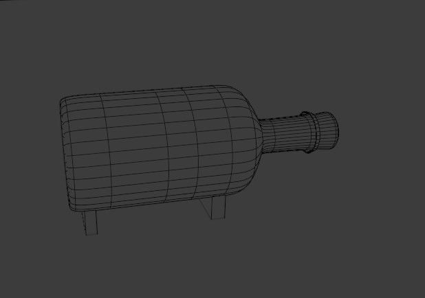 Ship In Bottle 3D model_3