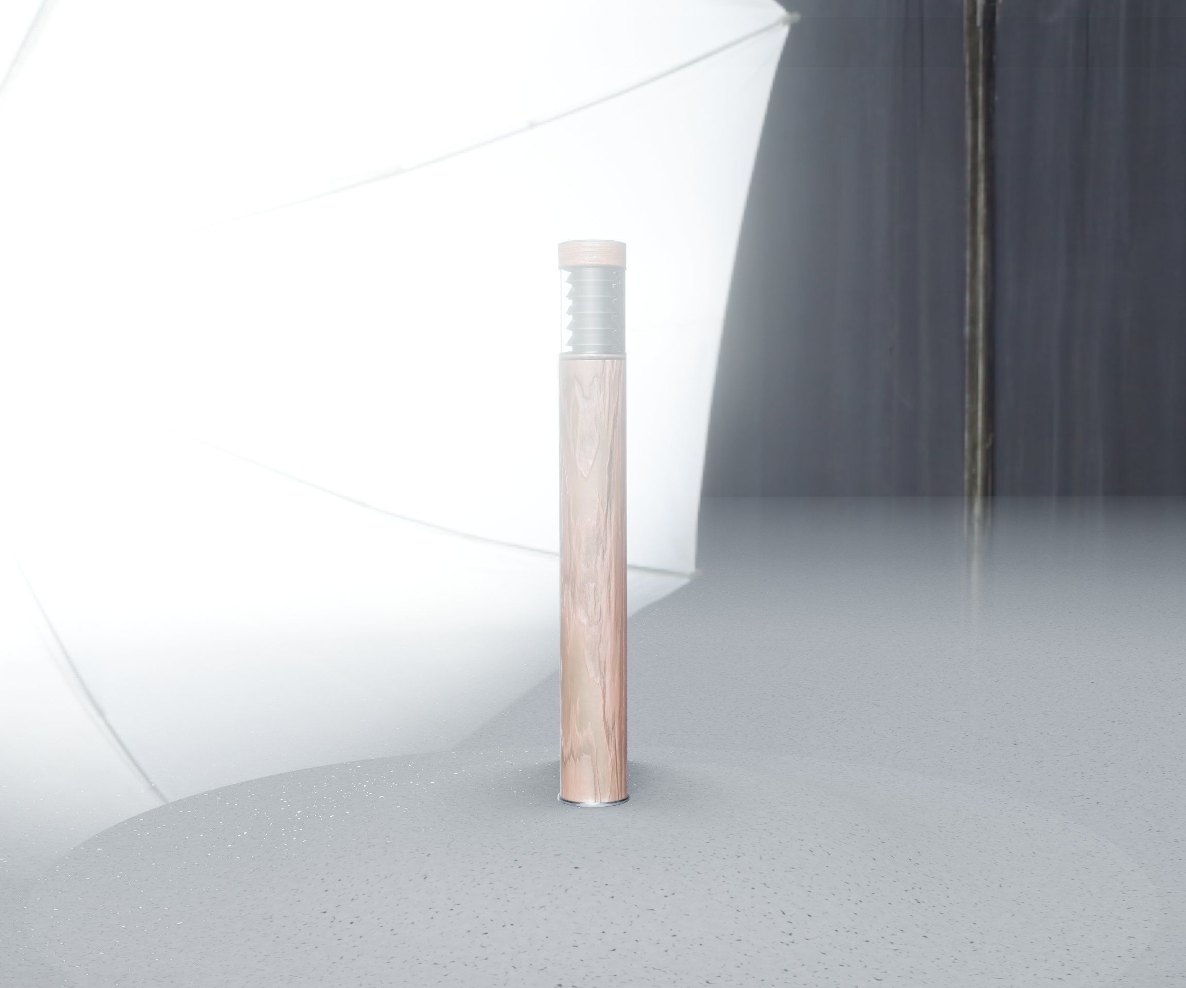 Light Column made of wood 16 - Low-Poly Street-Light Set-9 Low-poly 3D model_52