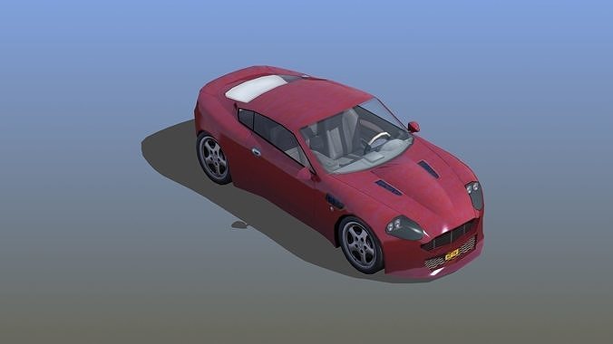 Roadster Sports Car 3D model