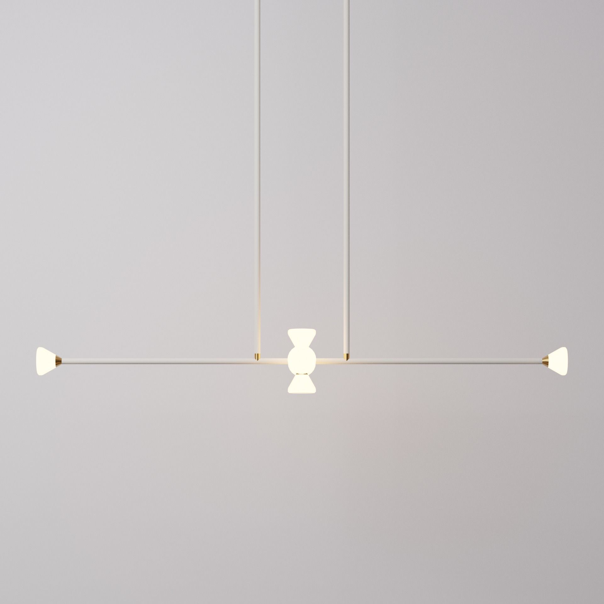 Apollo Chandelier 6 by McKenzie and Keim Free low-poly 3D model_6