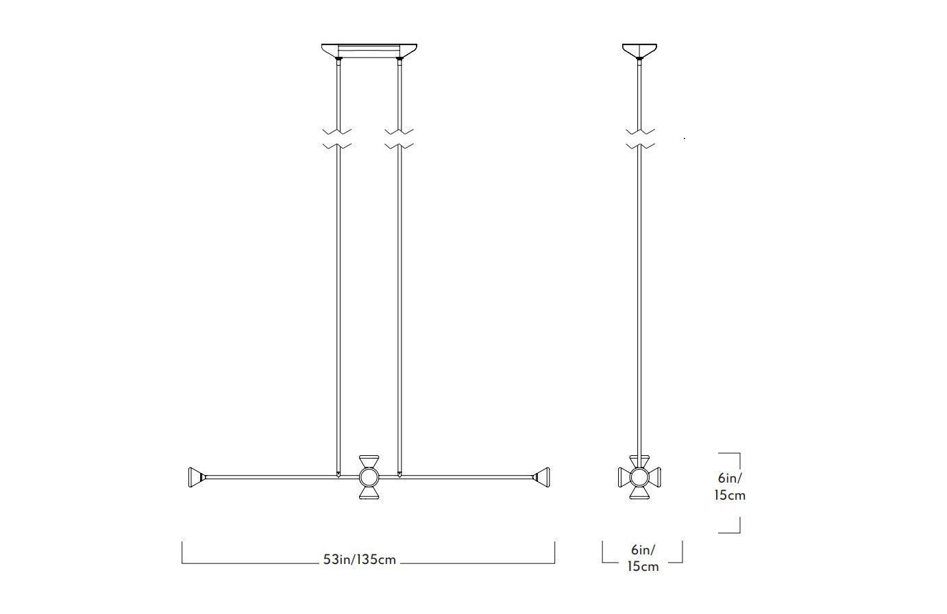 Apollo Chandelier 6 by McKenzie and Keim Free low-poly 3D model_9