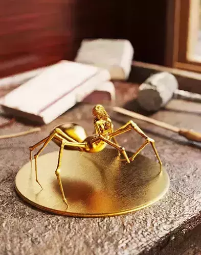 Lycosidae the Black Widow Free 3D print model