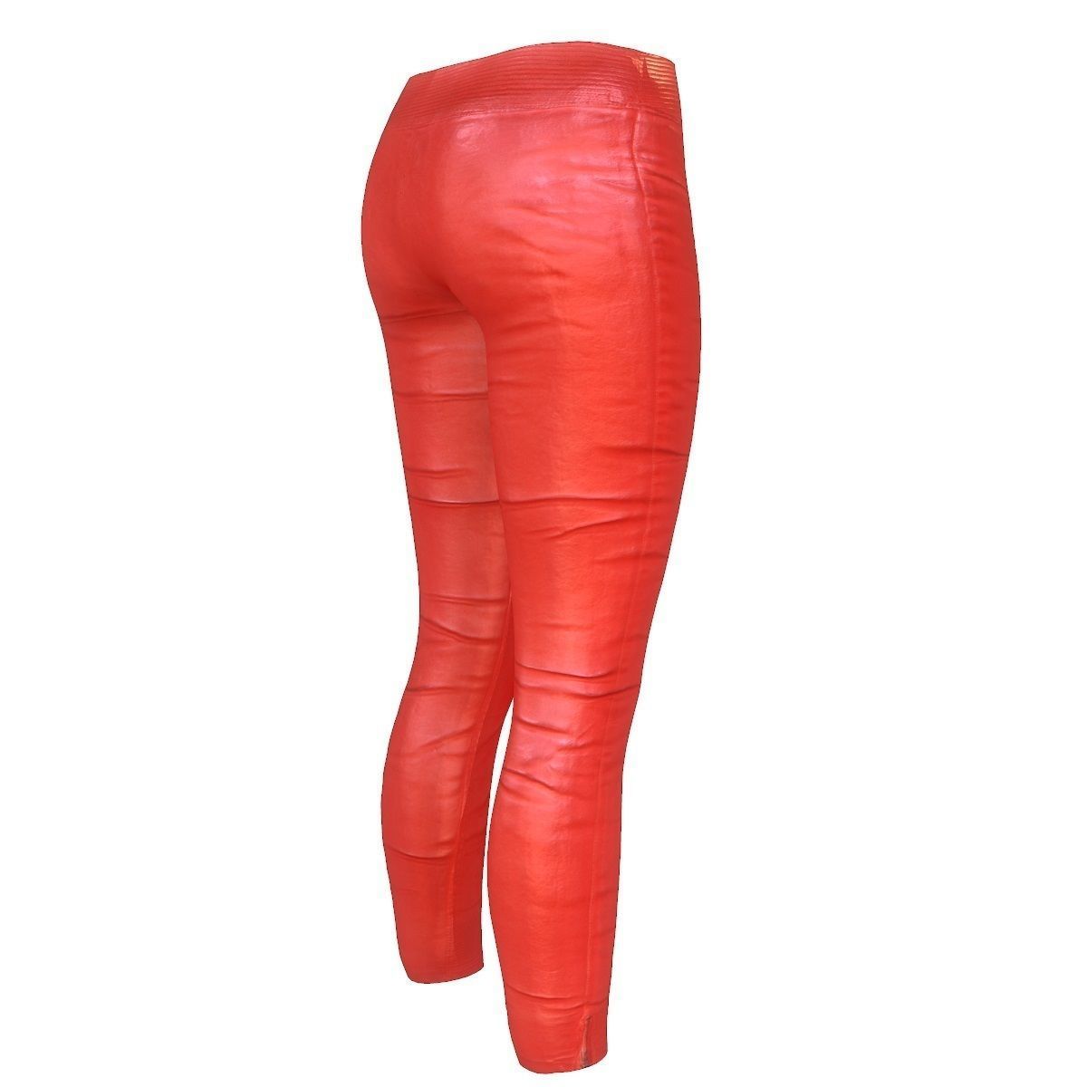 Legging Red 2 Low-poly 3D model_3