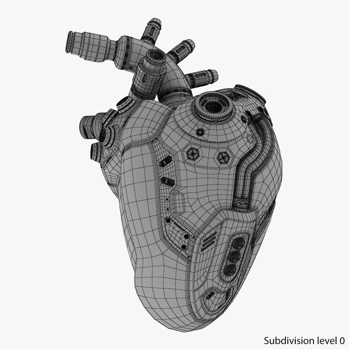 Cyber Heart 2 3D model_17