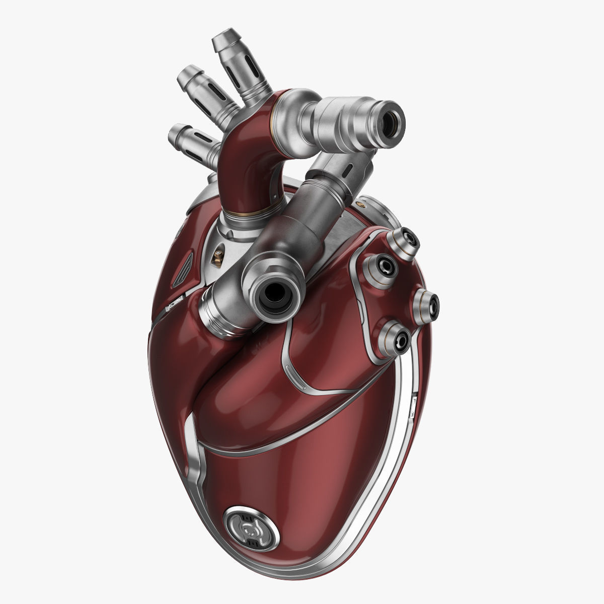 Cyber Heart 2 3D model_1