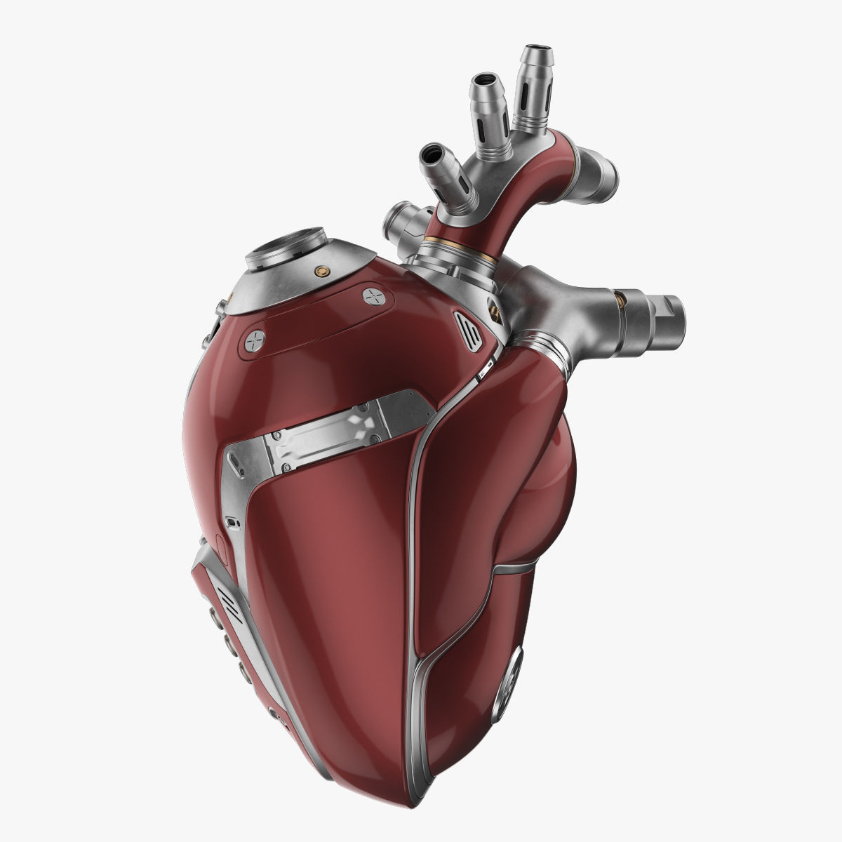 Cyber Heart 2 3D model_7