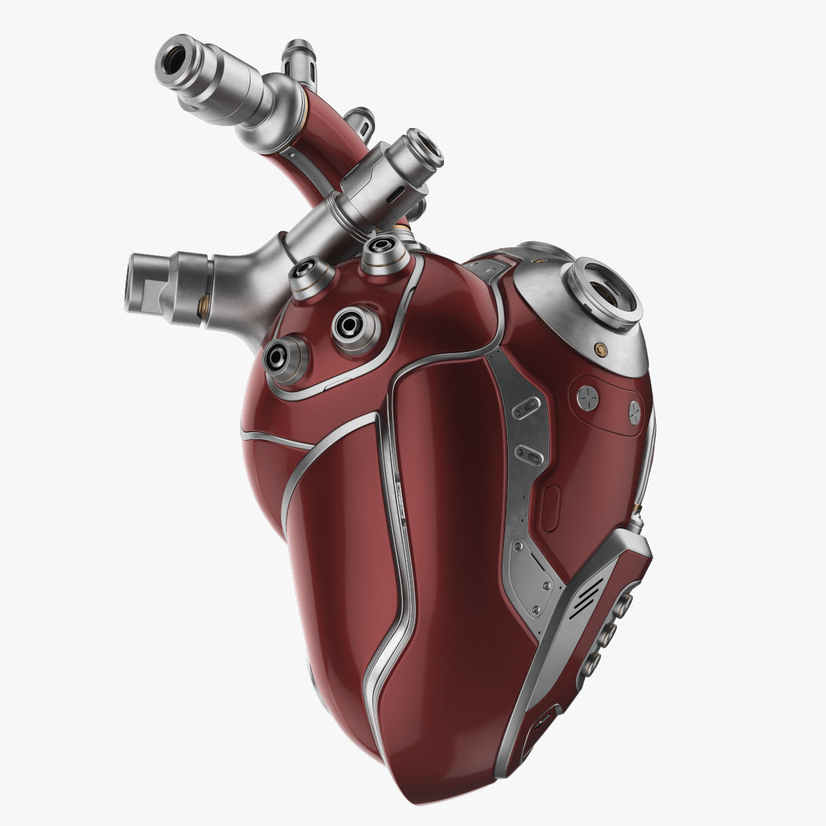 Cyber Heart 2 3D model_3