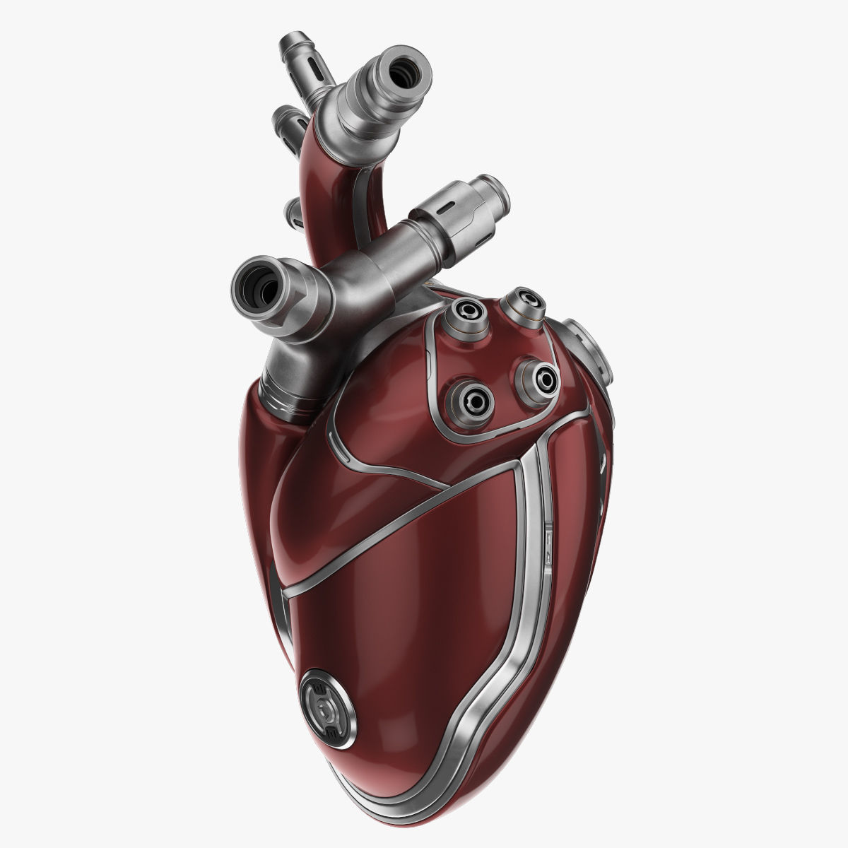 Cyber Heart 2 3D model_2