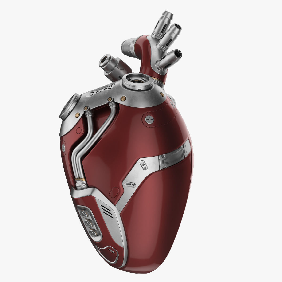 Cyber Heart 2 3D model_6