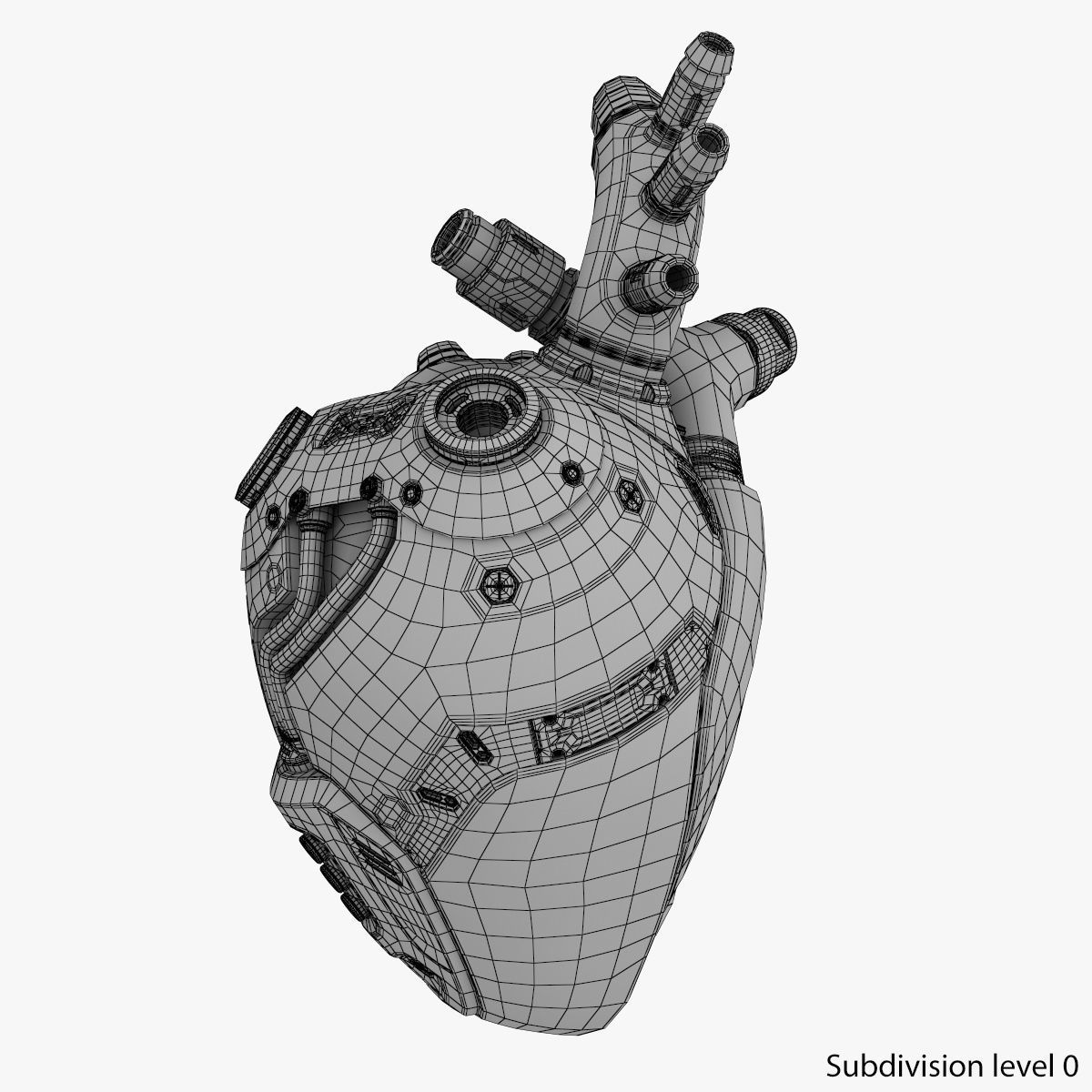 Cyber Heart 2 3D model_19