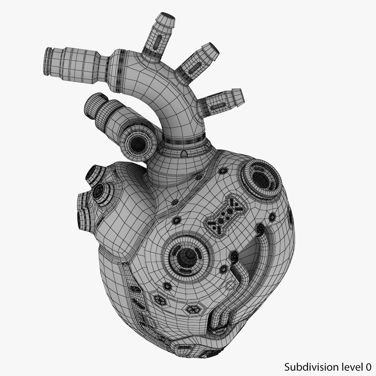 Cyber Heart 2 3D model_21