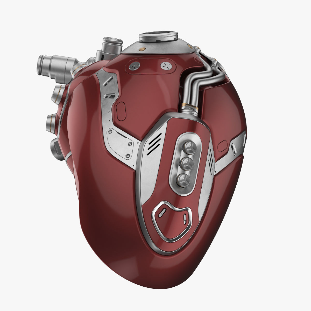 Cyber Heart 2 3D model_13
