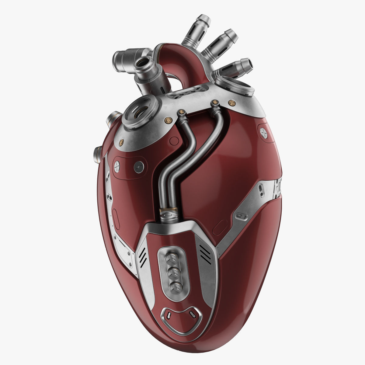 Cyber Heart 2 3D model_5