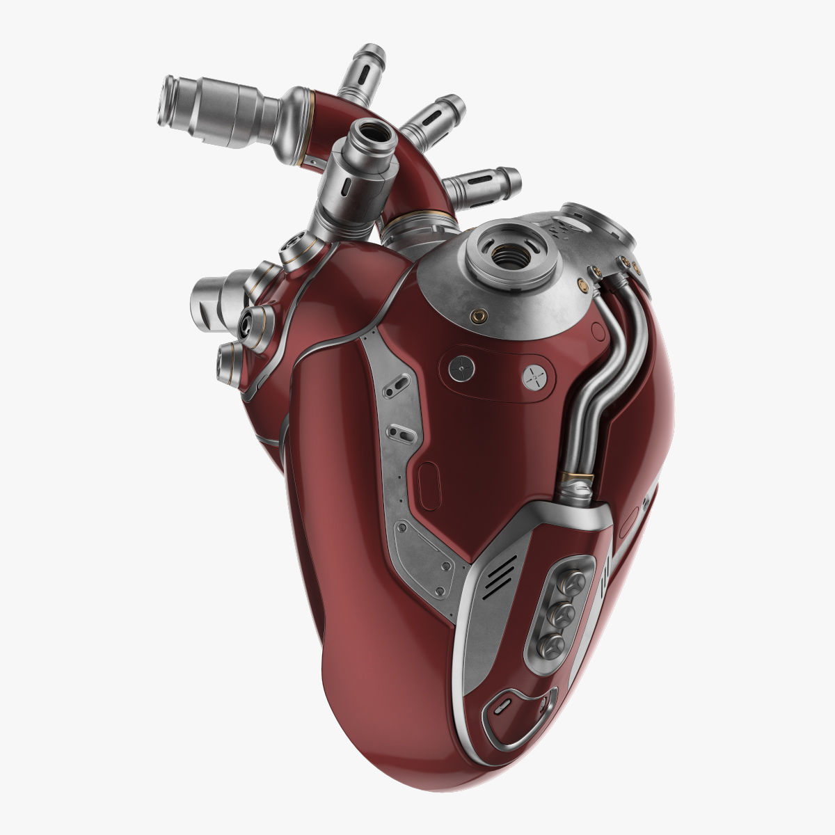 Cyber Heart 2 3D model_4