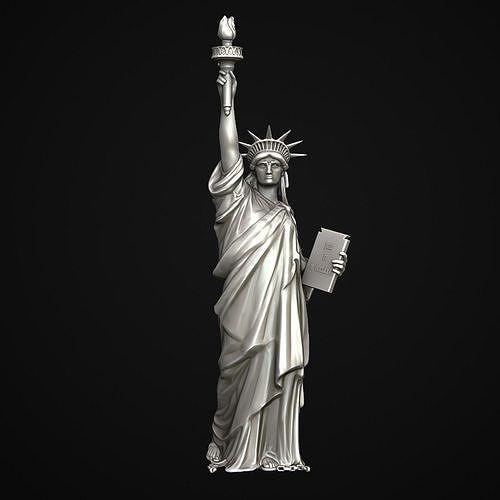 Statue of The liberty Sculpt 3D print model