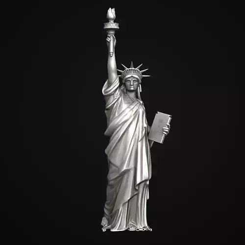 Statue of The liberty Sculpt 3D print model