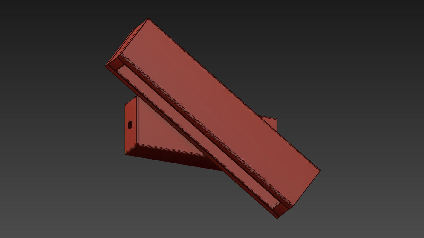 Vera Rotated LED Lamp 3D model_5