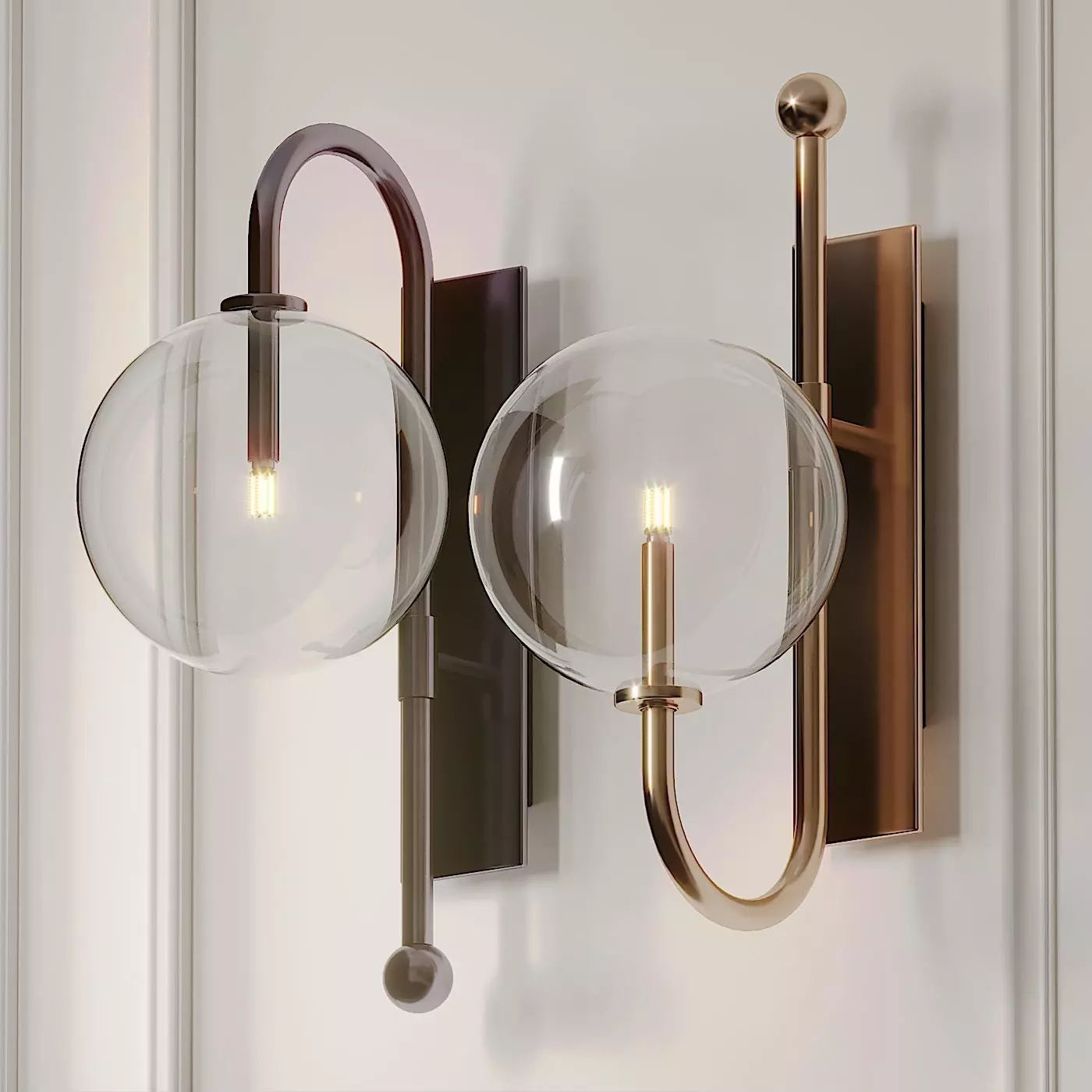 NAPLES WALL SCONE by Casa Botelho 3D model_0