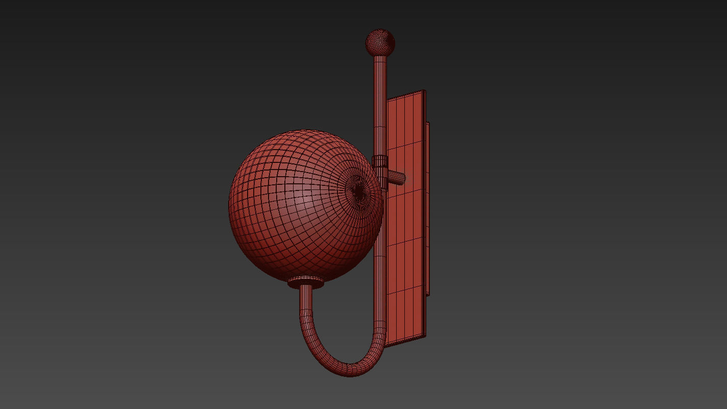 NAPLES WALL SCONE by Casa Botelho 3D model_6