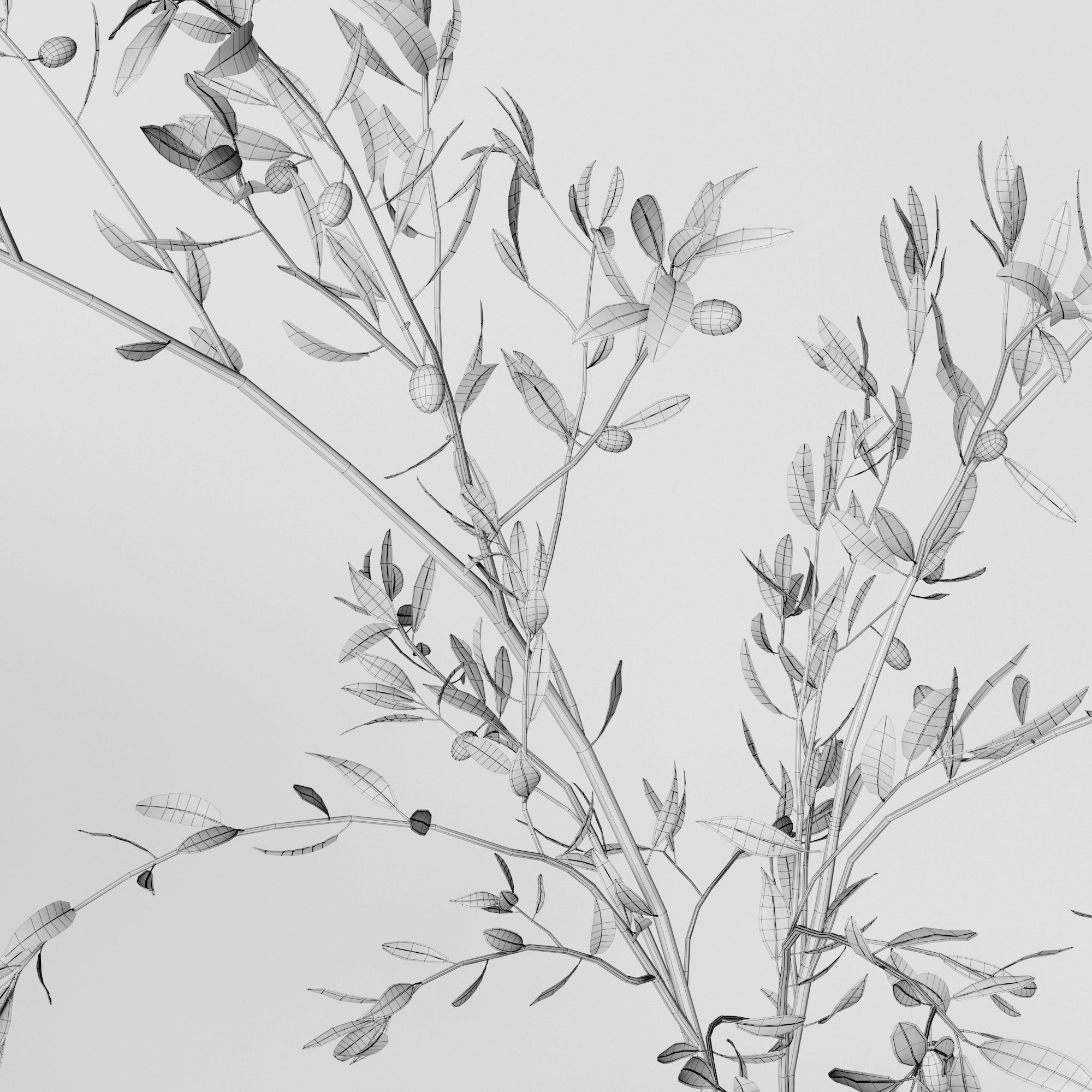 Zara glass bottles 3D model_5