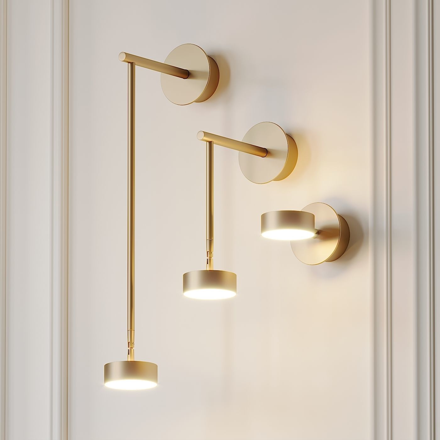 Softspot wall sconce by Giopato Coombes 3D model_1