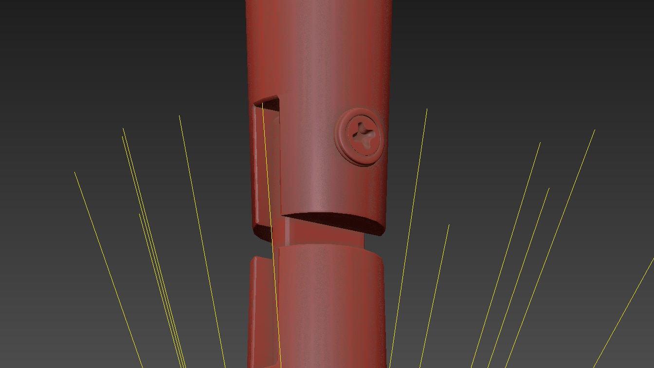 Softspot wall sconce by Giopato Coombes 3D model_6