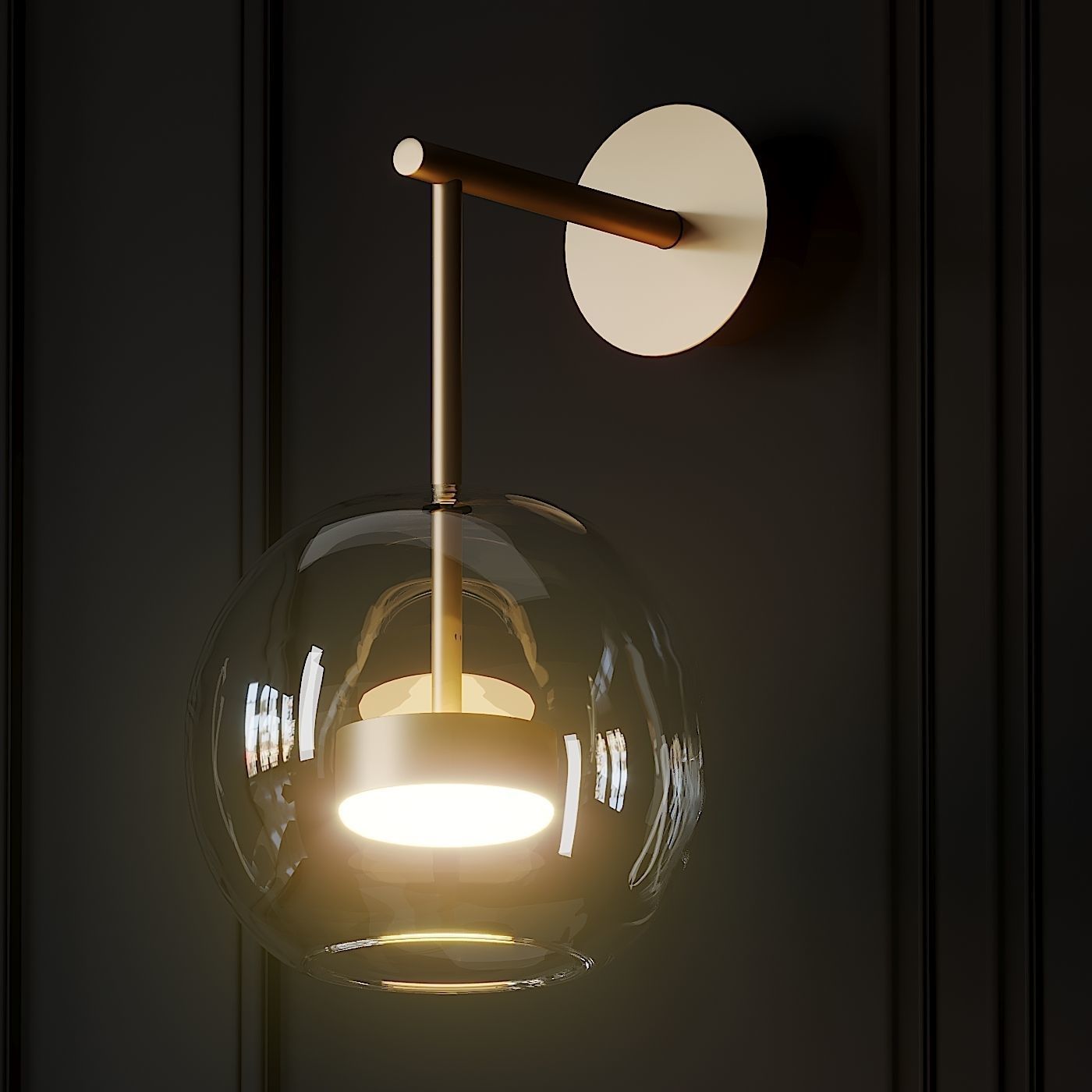 GIOPATO and COOMBES SOFFIO SHORT SCONCE by Giopato Coombes 3D model_2