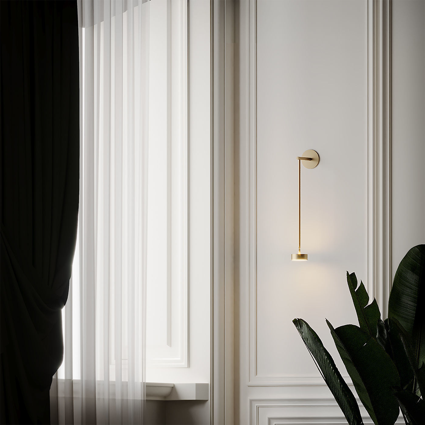 Softspot wall sconce by Giopato Coombes 3D model_2