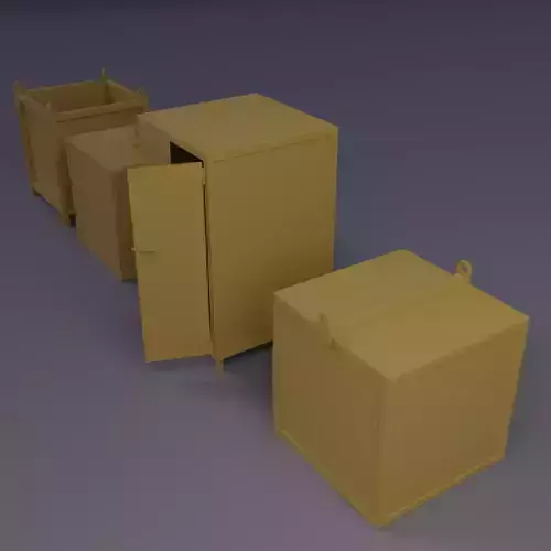 Some Manufacturing Stuff - 3D Model - no texture
