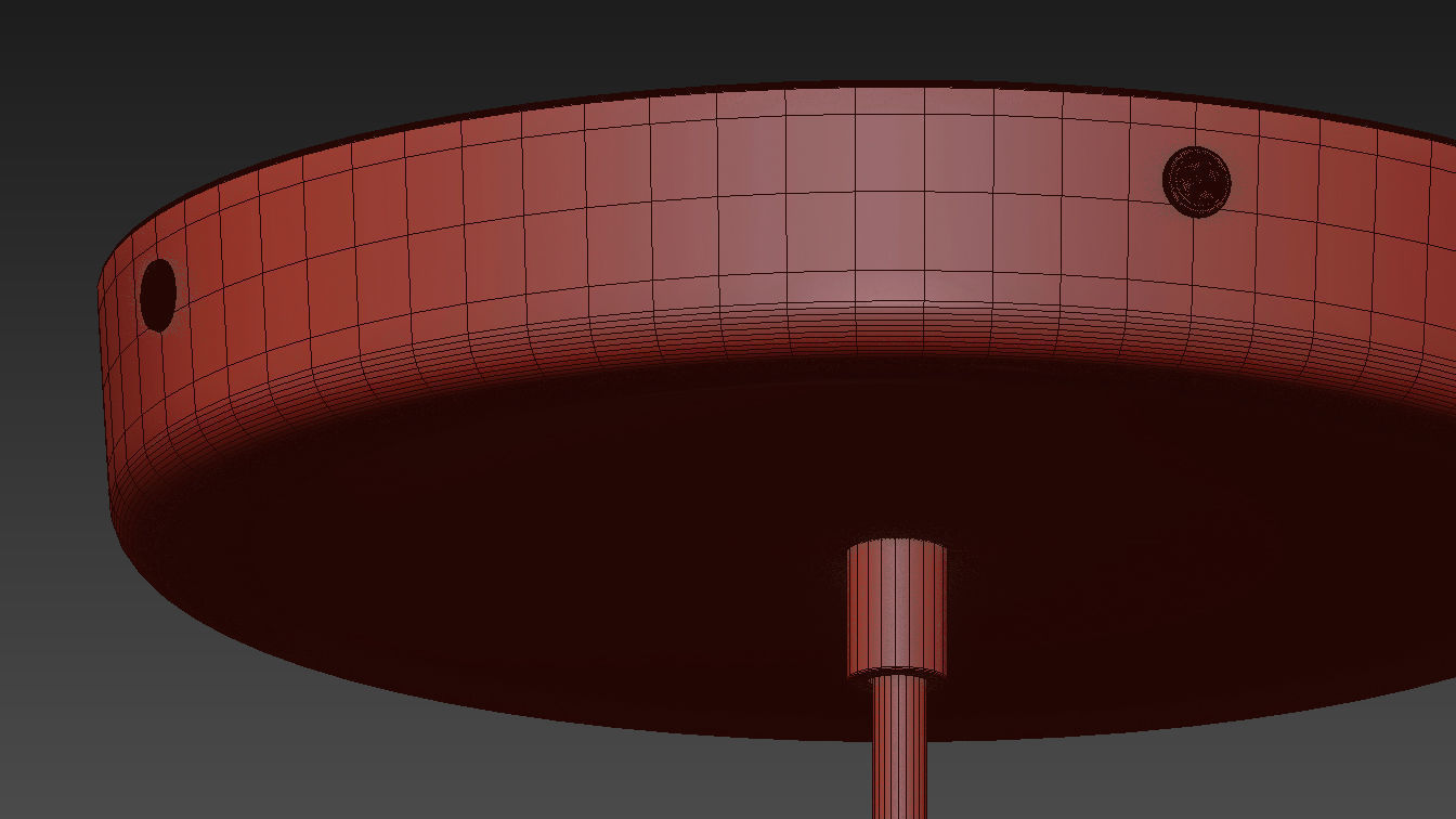 Cercle Et Trait Linear Suspension By CVL Luminaires 3D model_5