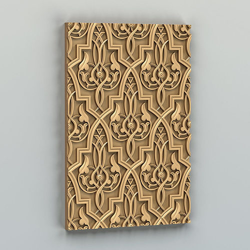 Wall panel 020 3D model