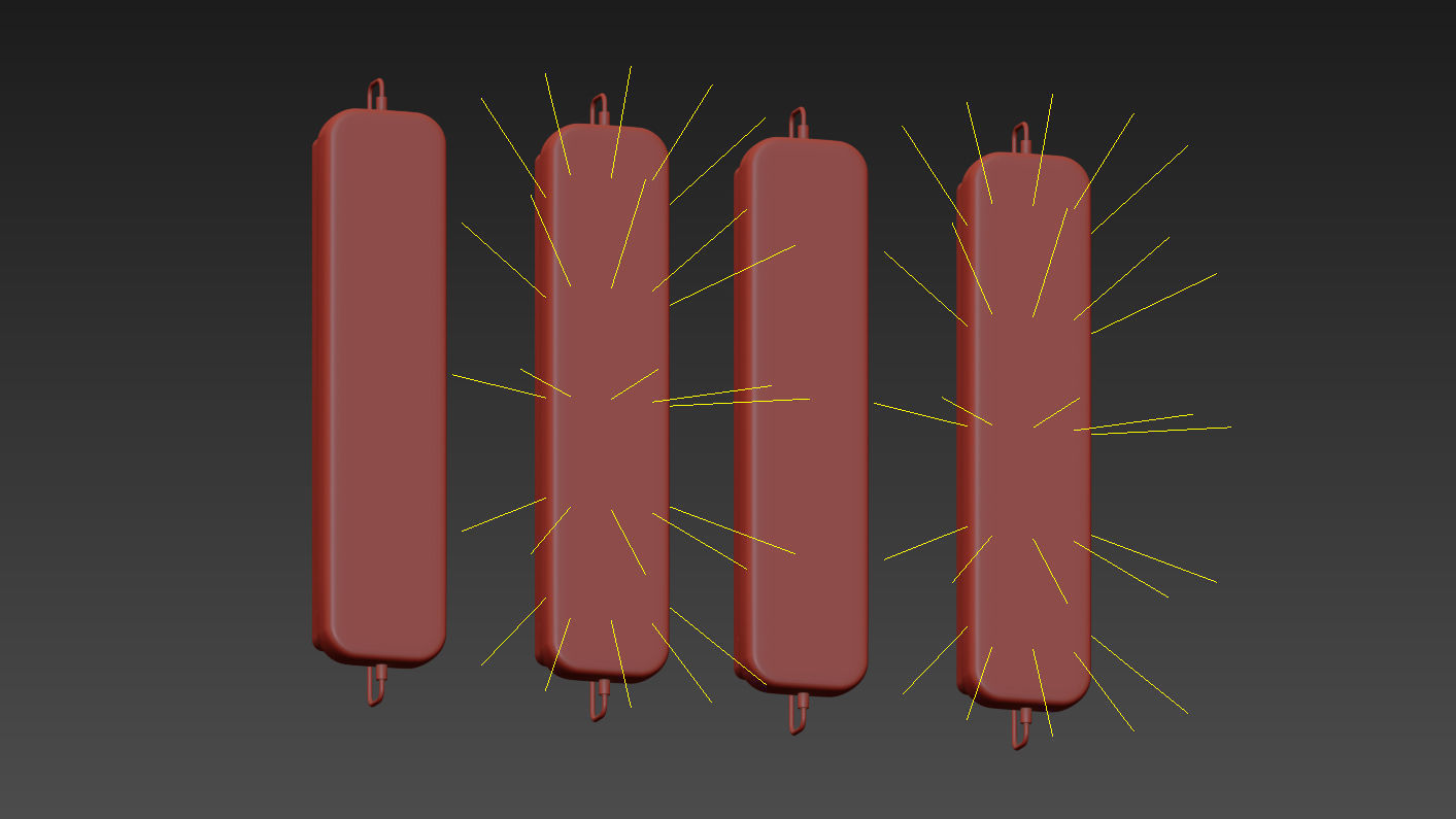 PARK III Wall Sconce by TRNK 3D model_6