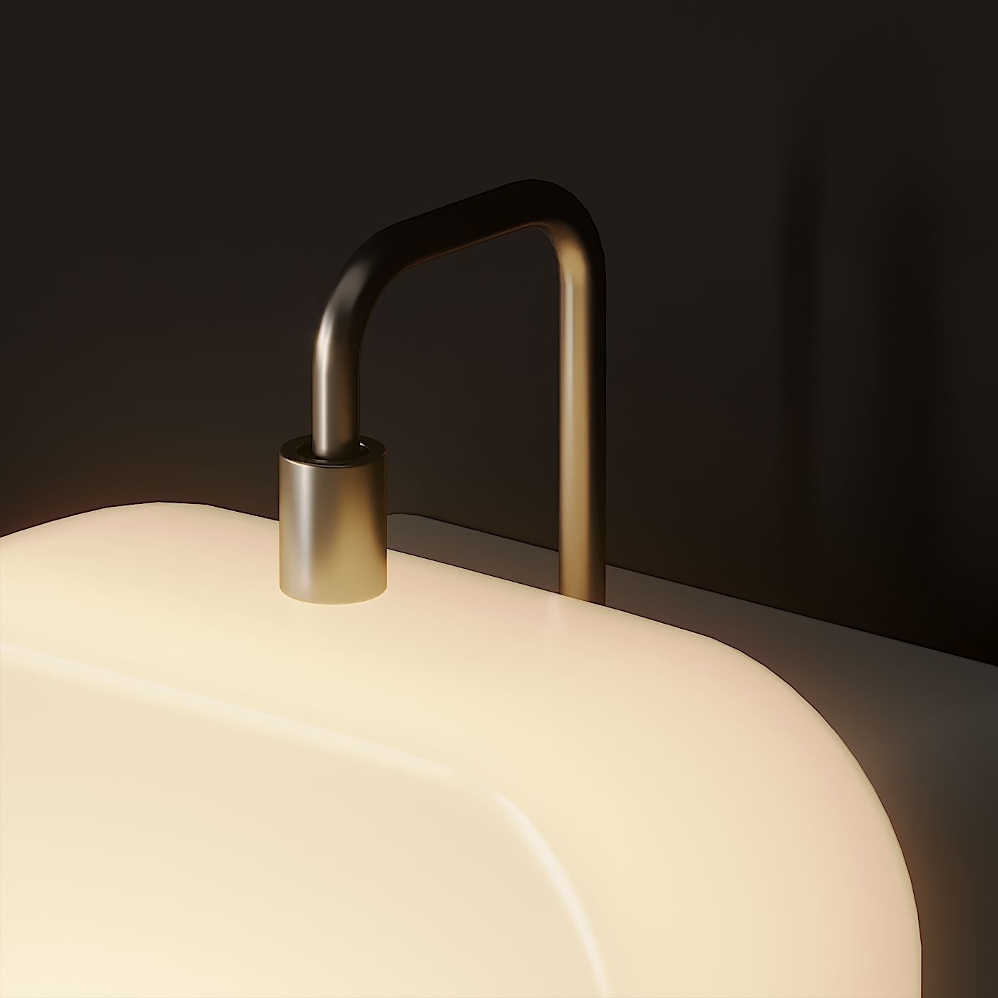 PARK III Wall Sconce by TRNK 3D model_5