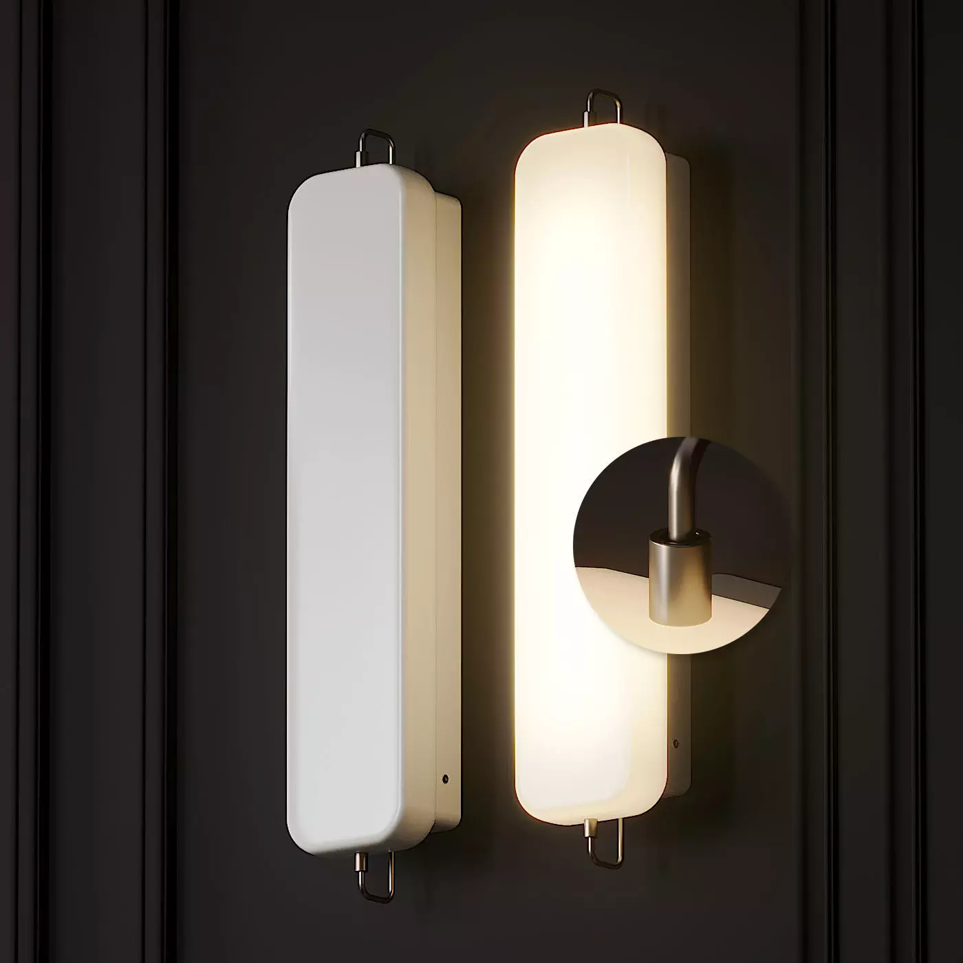 PARK III Wall Sconce by TRNK 3D model_0