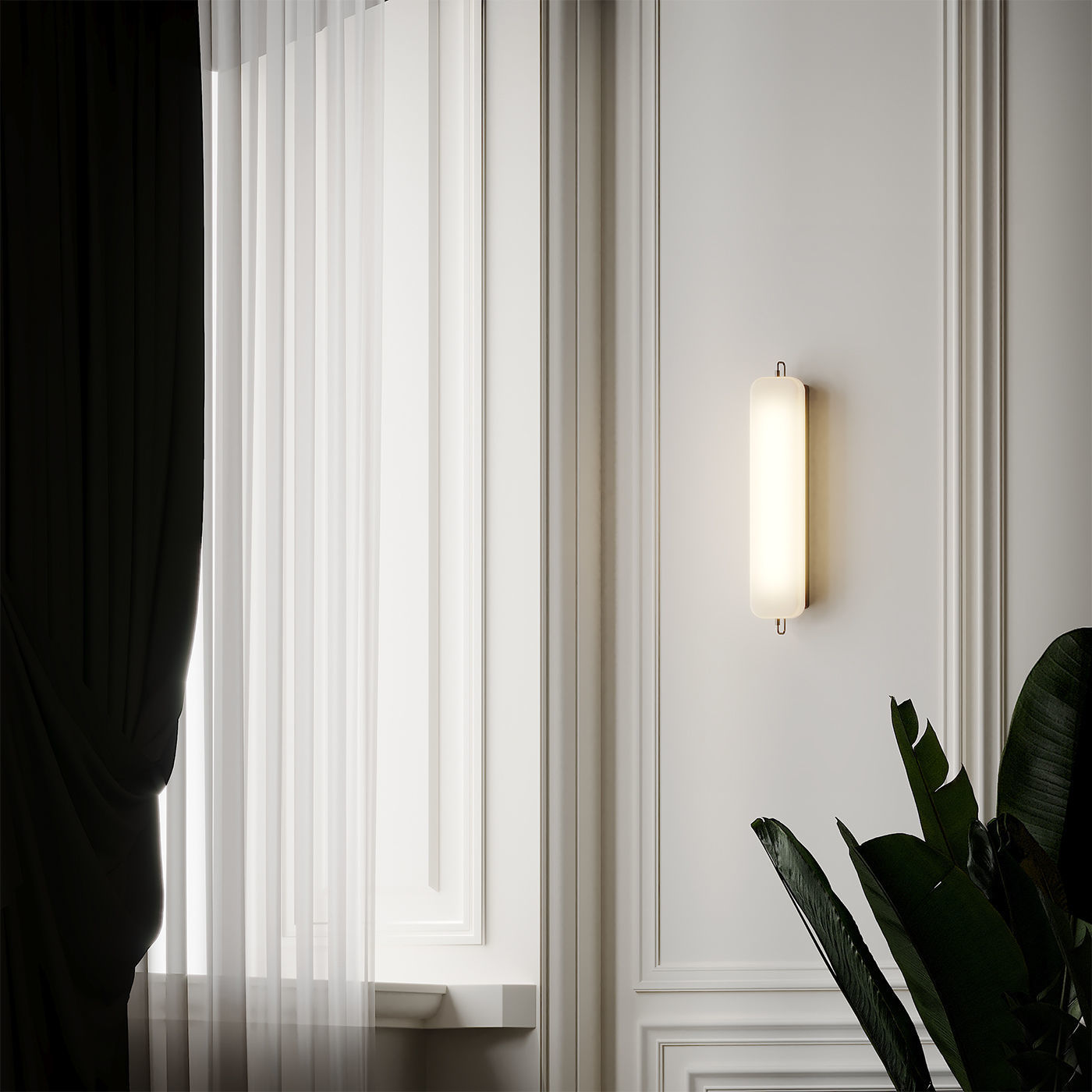 PARK III Wall Sconce by TRNK 3D model_1