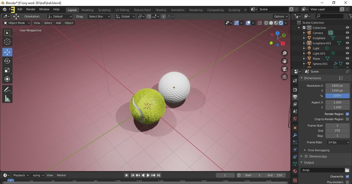 Sports Balls 3D model_2