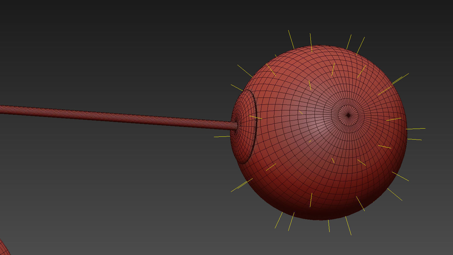 Maxim Vesper Satin Brass and Black 5-Light Pendant by Lamps Plus 3D model_4