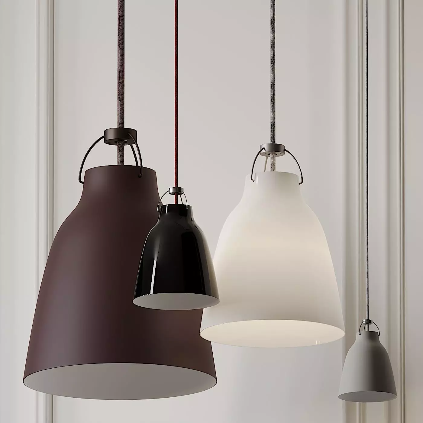 Caravaggio Pendant Light by Fritz Hansen 3D model_0