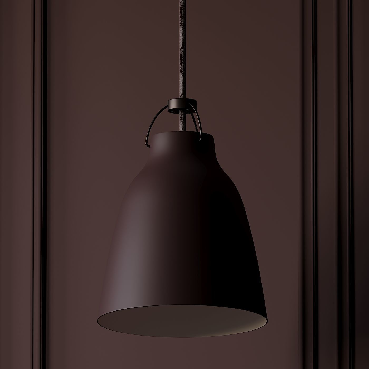 Caravaggio Pendant Light by Fritz Hansen 3D model_2