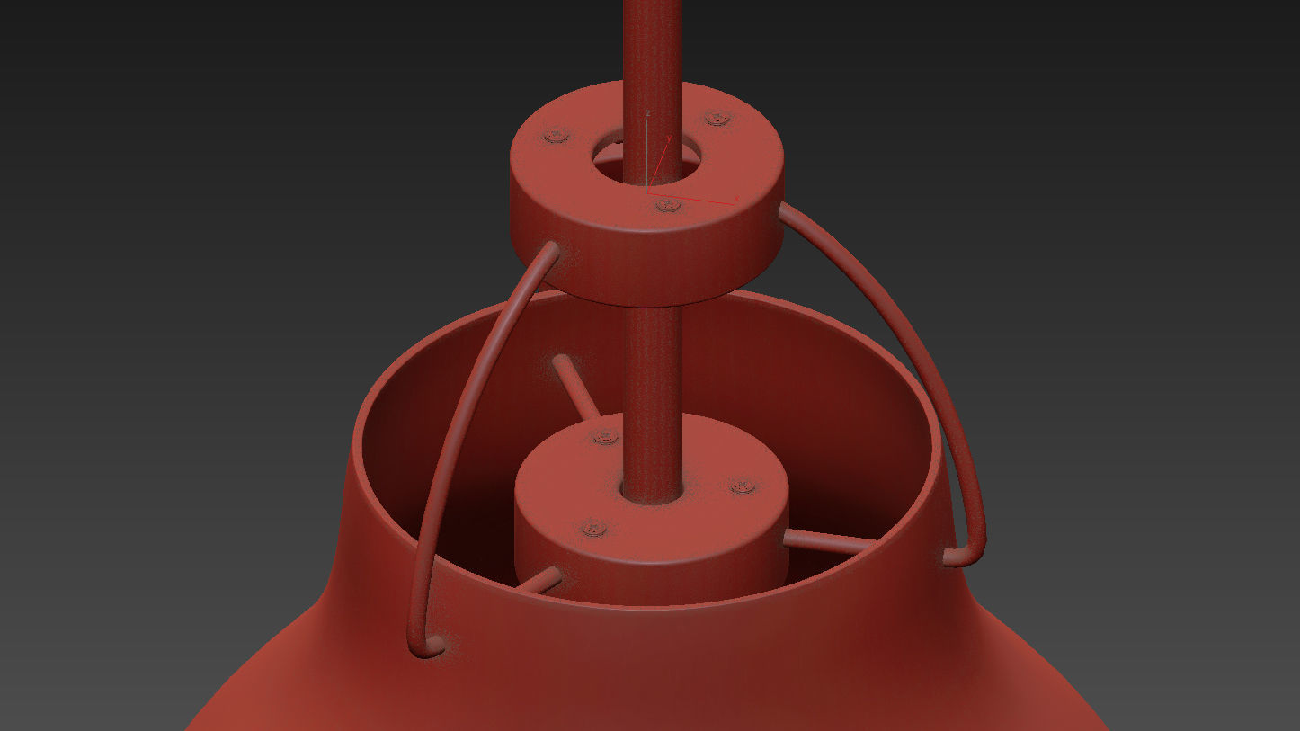 Caravaggio Pendant Light by Fritz Hansen 3D model_5