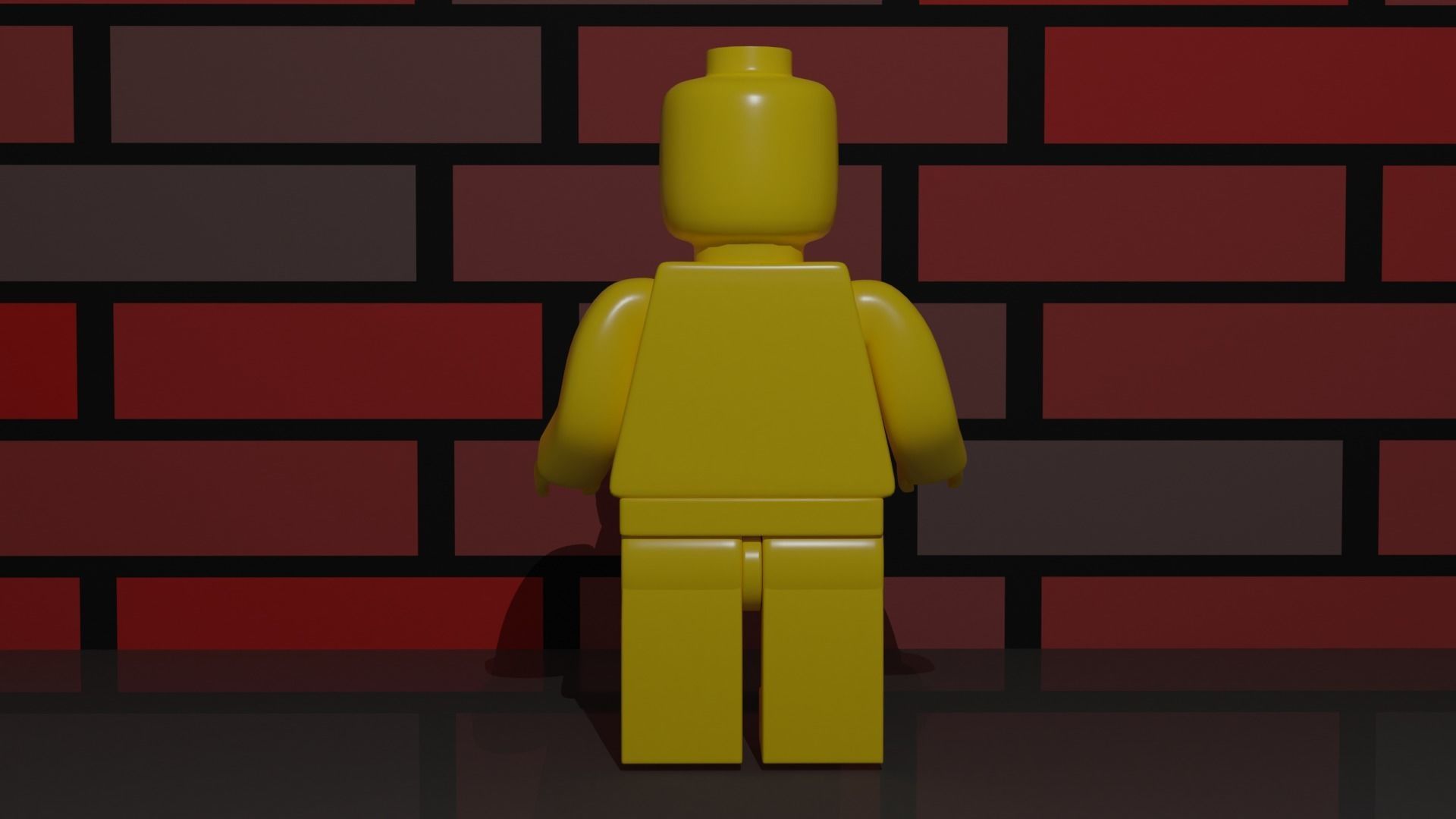 Lego model figure 3D model_5