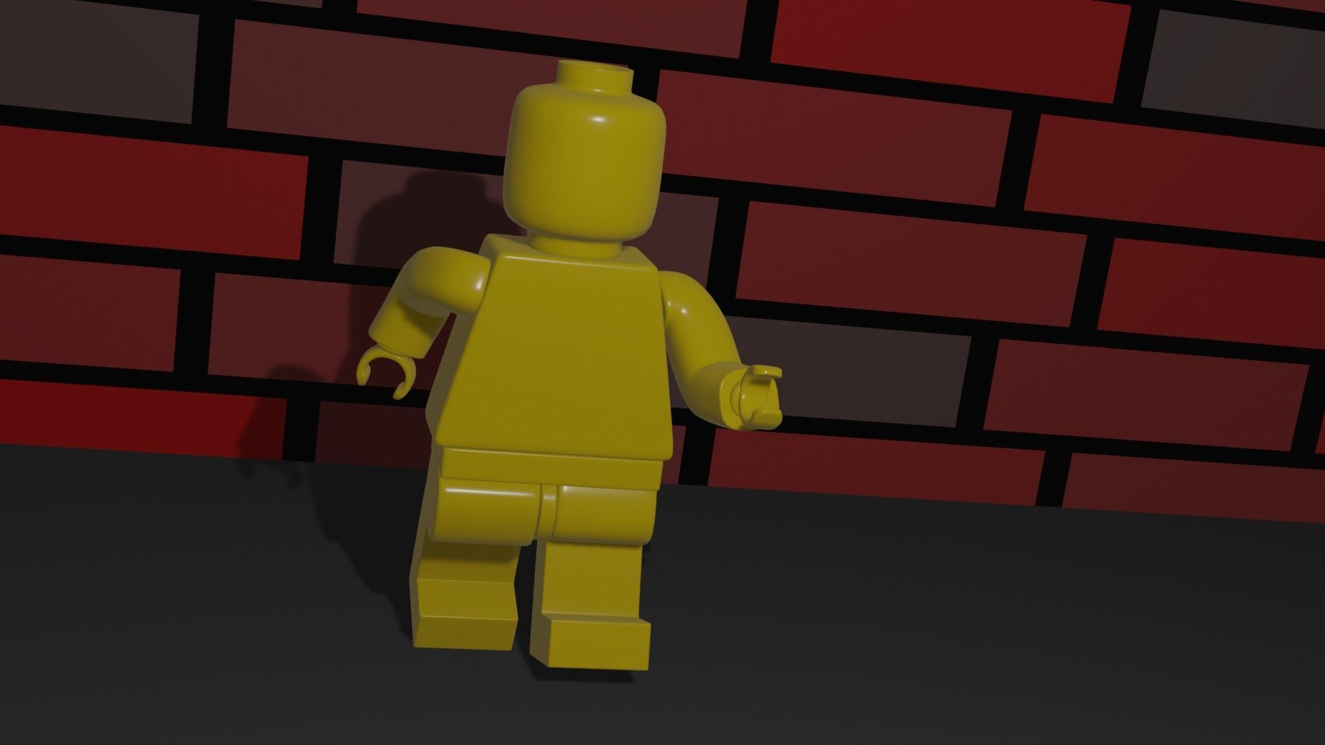 Lego model figure 3D model_2