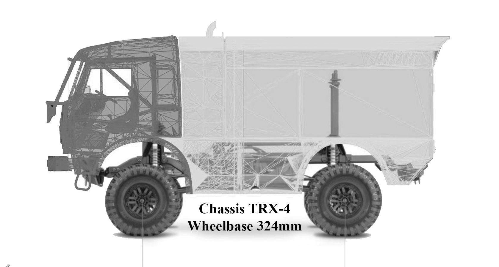 Kamaz master 4911 racing truck  And another scale 3D model 3D print model_9