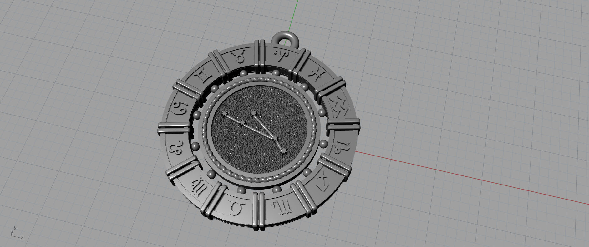 Zodiac symbol pendants collection _50