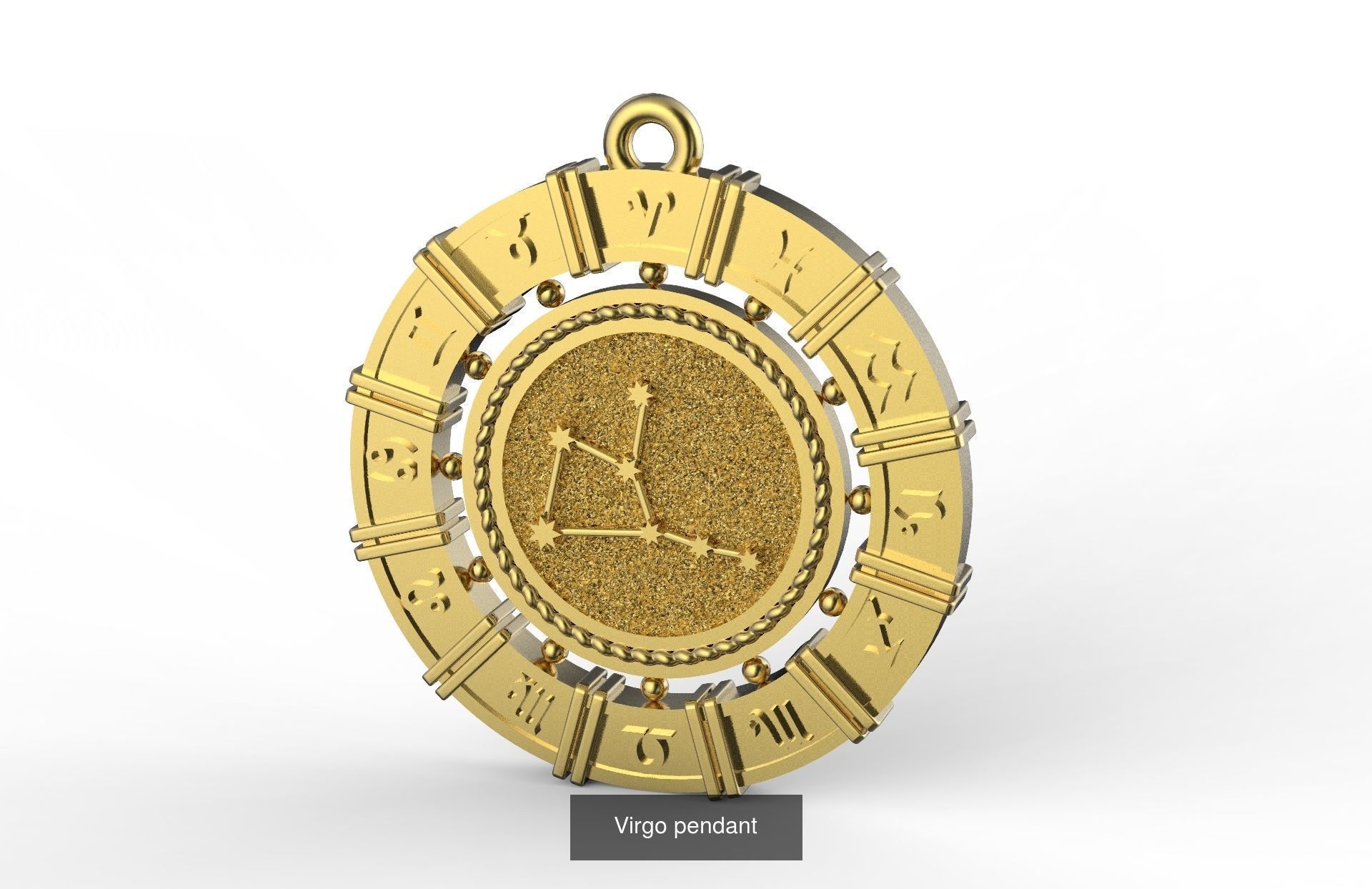 Zodiac symbol pendants collection _2